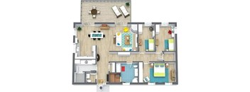 One bedroom