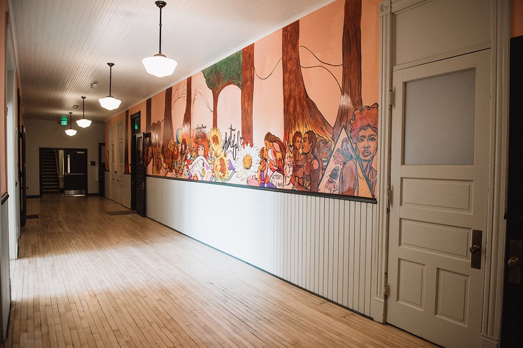 Art hallways