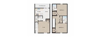 2 Bedroom Townhouse
