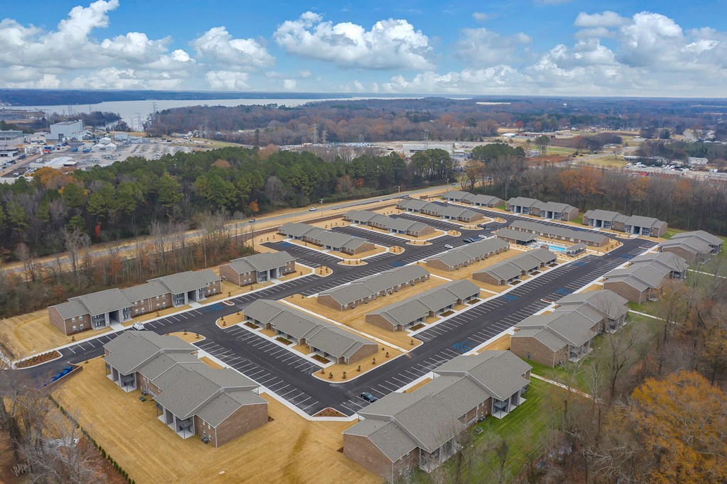 Aerial View of Property