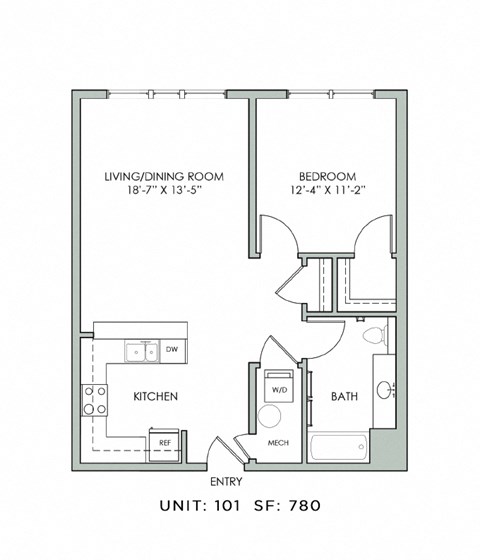 60 Greybarn Lane 1-2 Beds Apartment for Rent - Photo Gallery 7
