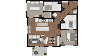 2-Bedroom at PARK40, Broomfield, Colorado