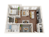 Aster Floor Plan Aster Floor Plan at PARK40, Colorado, 80023
