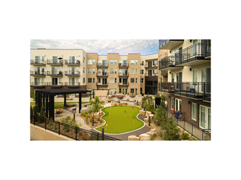 Sun Decks at Cycle Apartments, Ft. Collins, Colorado