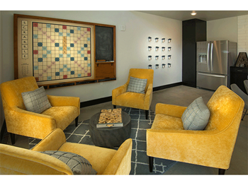 Community Lounge Area at Cycle Apartments, Ft. Collins, CO