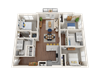 Hyssop Floor Plan Hyssop Floor Plan at PARK40, Broomfield, 80023