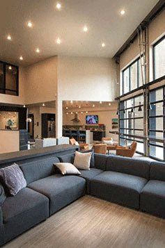Community Clubroom at Cycle Apartments, Ft. Collins
