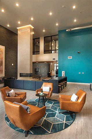 Social Lounge at Cycle Apartments, Colorado, 80525
