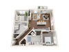 Peony Floor Plan Peony Floor Plan at PARK40, Colorado, 80023