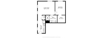 1 Bed - 1 Bath (A3)