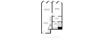 1 Bed - 1 Bath (A2)