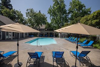 Bishops Court swimming pool and furniture