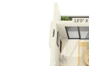 Pheasant Pointe Apartments Cypress 1x1 Floor Plan 680 Square Feet