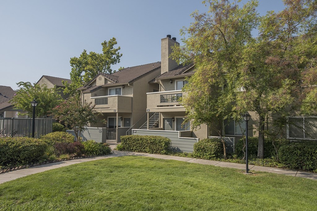 Canterbury Downs Building Exteriors & Green Space