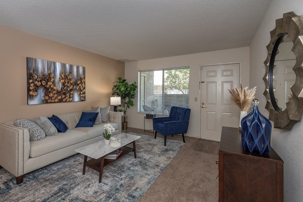 Canterbury Downs model living room entry, Roseville, CA, 95678