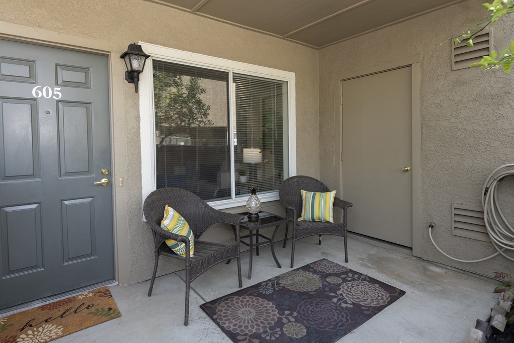 Canterbury Downs model patio, Roseville, CA, 95678