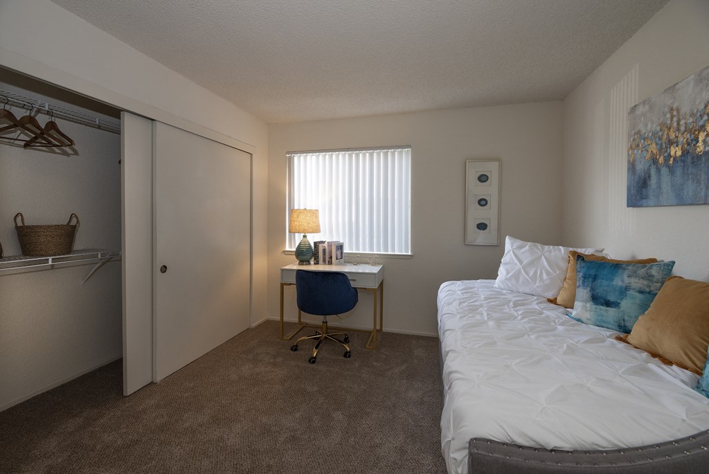 Canterbury Downs model second bedroom, Roseville, CA, 95678
