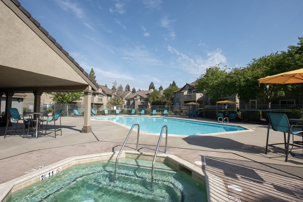 Canterbury Downs swimming pool and spa, Roseville, CA, 95678