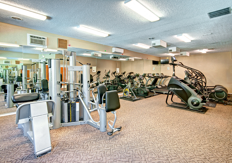 Fitness Center & Equipment at Chambers Creek Estates, Washington