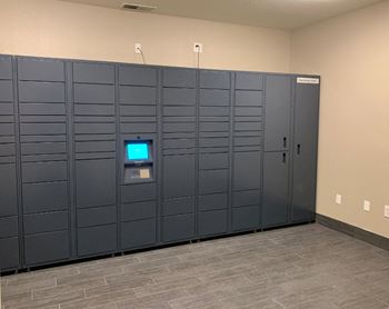 Self Service Package Lockers at Clackamas Trails Apartments, Portland, OR