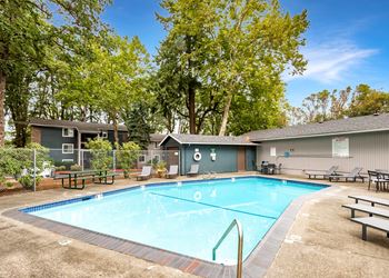 Cornell Woods seasonal swimming pool, Portland, OR, 97229