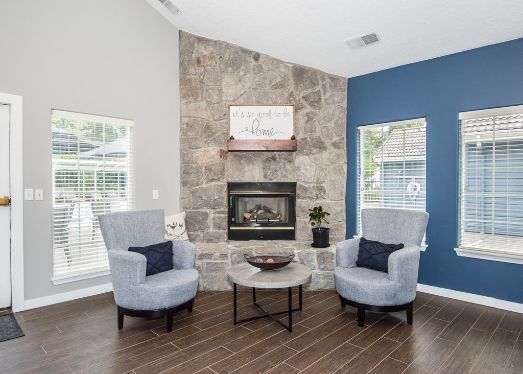 Creekside Village Clubhouse Fireplace Lounge