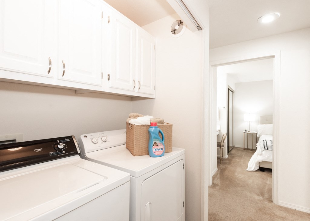 Creekside Village model full size washer and dryer