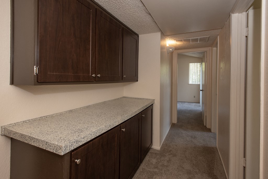 3x2 vacant hallway storage at Delta Pointe Apartments, California, 95833