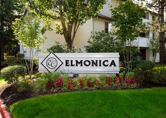 Elmonica Court Property Entry Monument Sign