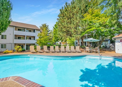 Elmonica Court seasonal swimming pool, Beaverton, OR , 97006