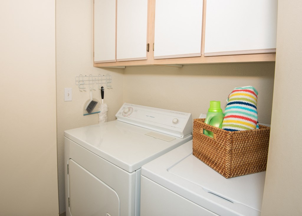 Vacant Full Size Washer and Dryer at Hathaway Court Apartments, Wilsonville, Oregon 97070