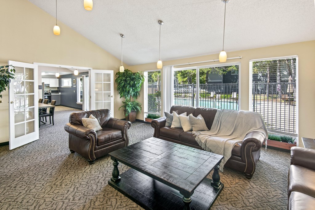 Hunt Club clubhouse lounge