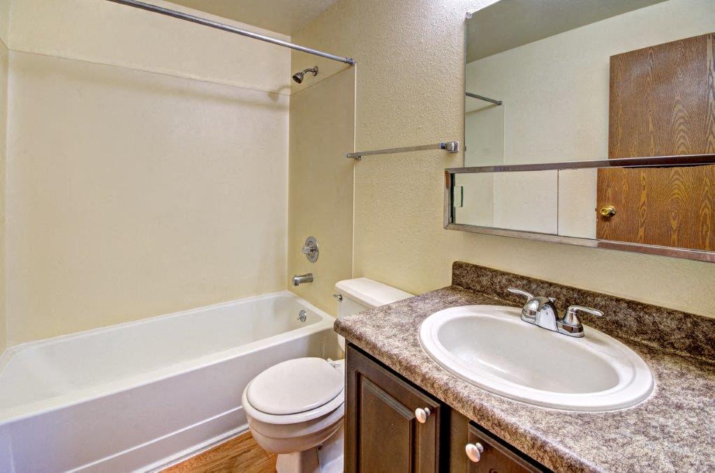 Maple Pointe Vacant Apartment Upgraded Bathroom