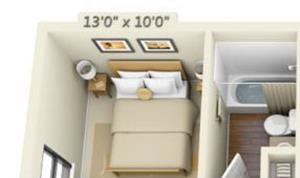 Sunstone Parc Apartments 1x1 Floor Plan 620 Square Feet