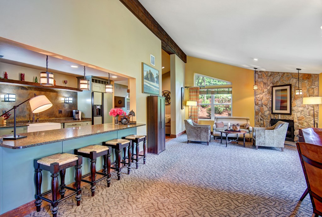 Pembrooke, Kent, Clubhouse Kitchen Bar Seating Area