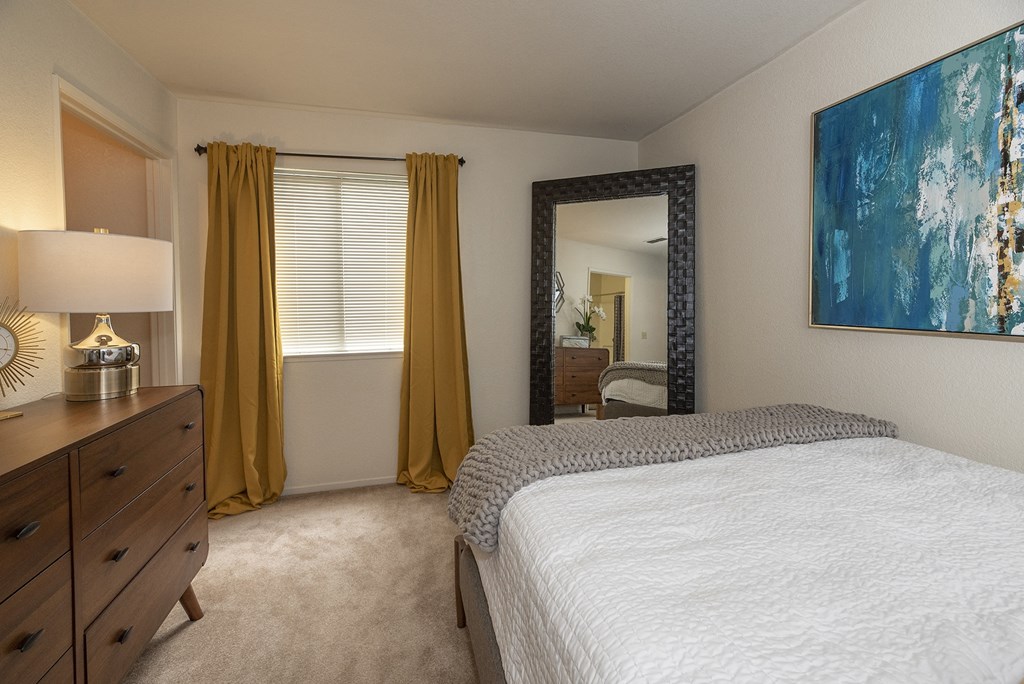 Pepperwood Model Larger Bedroom & Window