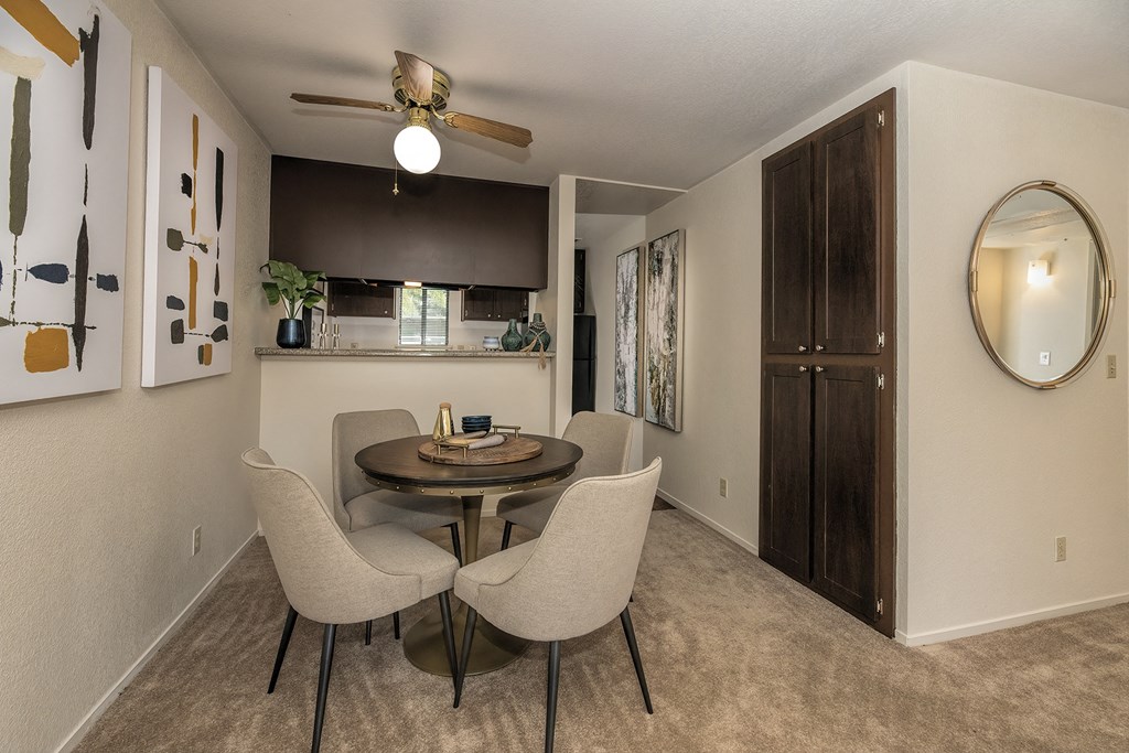 Pepperwood Model Dining Room & Storage Cabinets