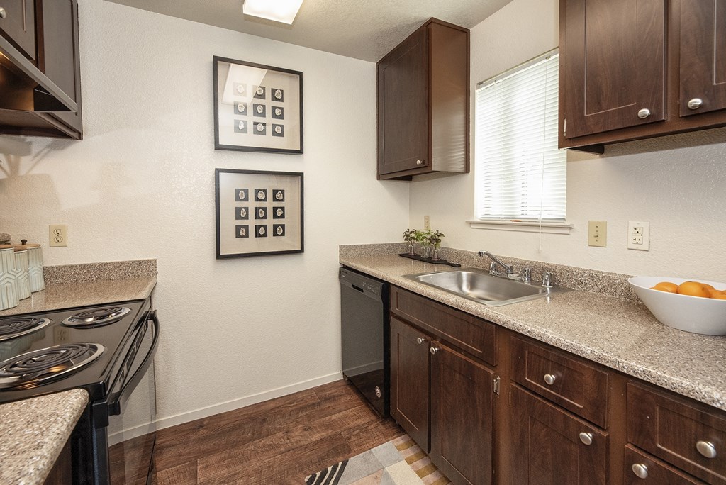 Pepperwood Model Upgraded Kitchen and Window Above Sink