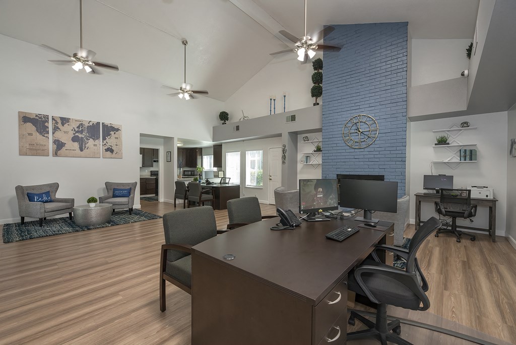 Pheasant Pointe Remodeled Clubhouse Leasing Area