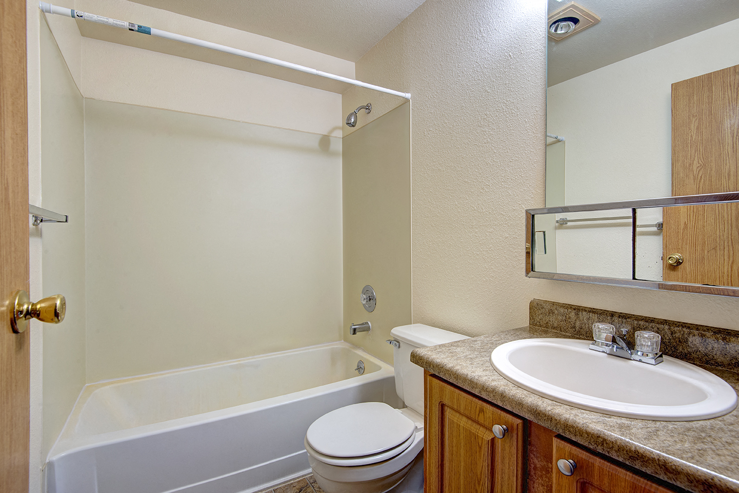 Upgraded Bathroom at Riverwood Apartments, Kent, WA