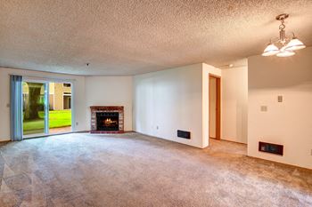 Upgraded Living Room & Dining Room at Riverwood Apartments, Washington, 98032