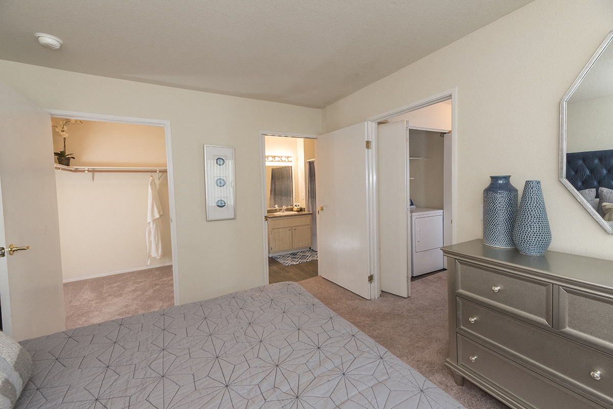 Rocklin Gold Model Master Bedroom & Walk In Closet
