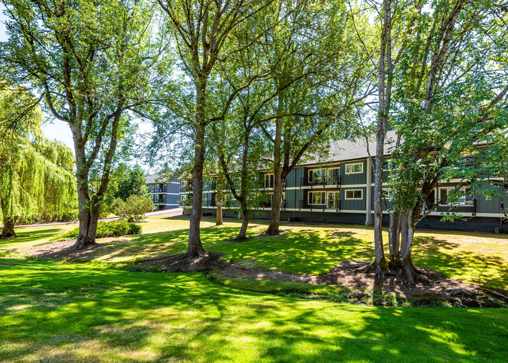 Shadow Hills green space and trees