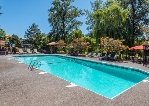 Pool View at Shadow Hills, Portland, OR