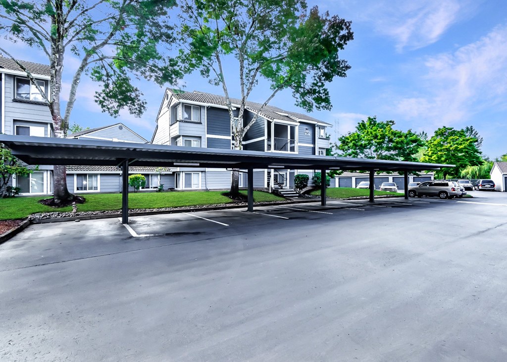 St. Marys Woods building exterior and carports, Beaverton, OR, 97078