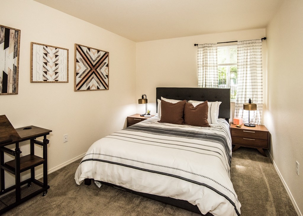 Model Second Bedroom at St. Mary's Woods Apartments, Beaverton, OR