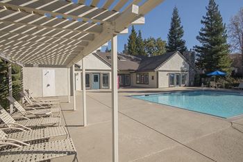 Stanford Heights Pool Lounge Area