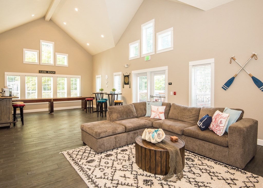 Stillwater clubhouse interior seating