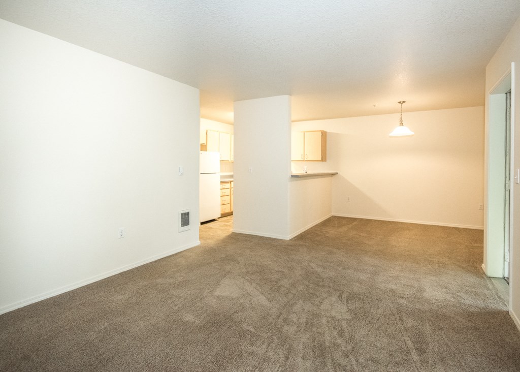 Stillwater vacant dining room and living room shot