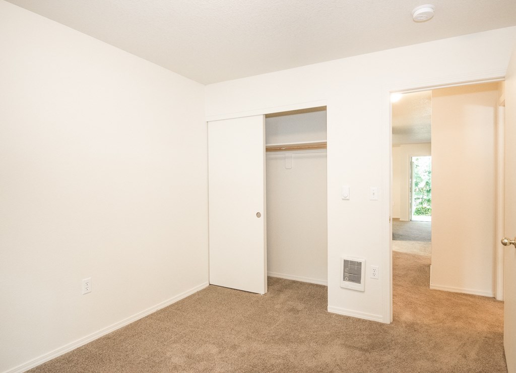 Stillwater vacant second bedroom closet
